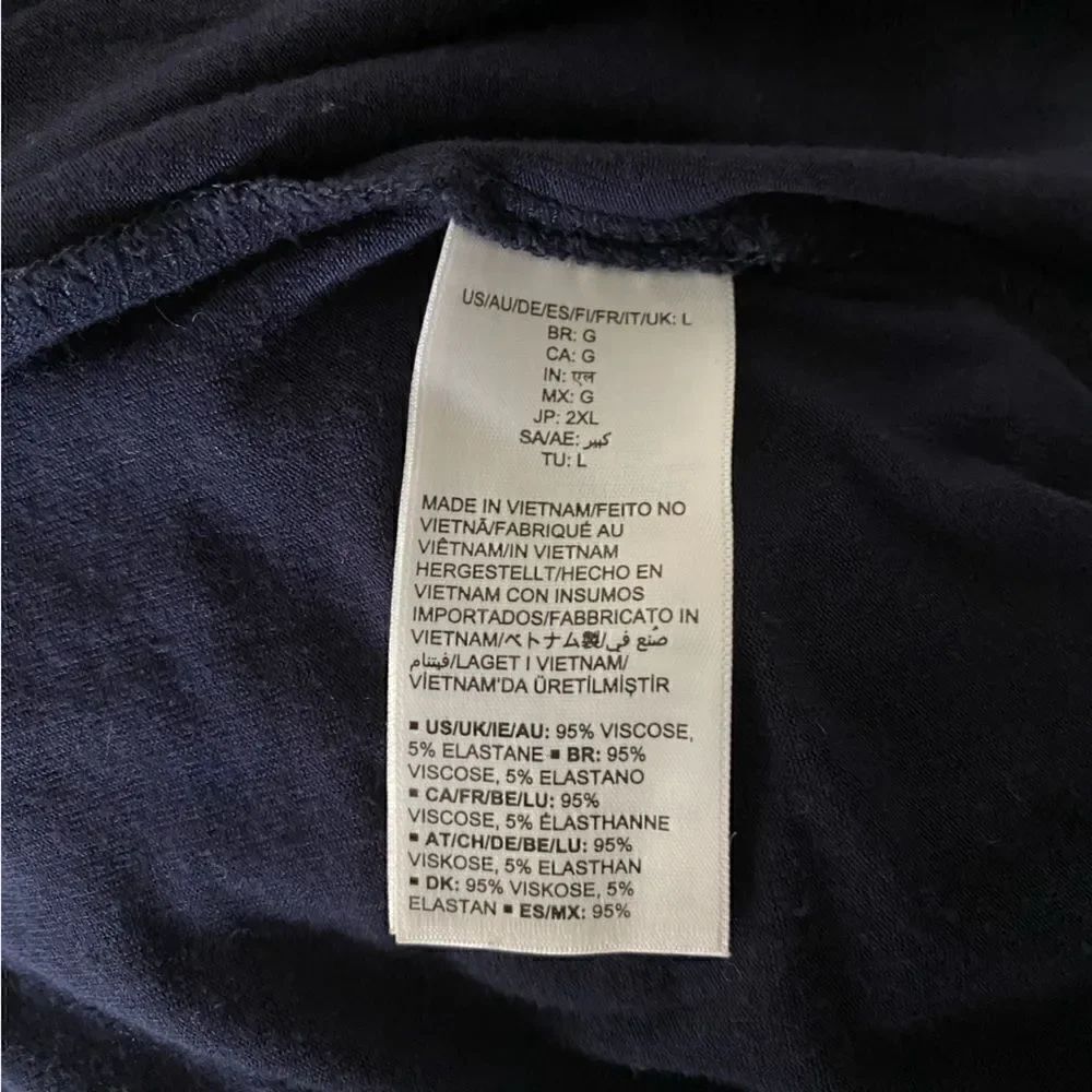 Daily Ritual Womans Blue Dress Short Sleeve SZ L - Picture 11 of 12